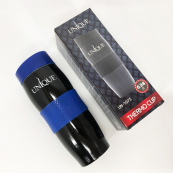 Термокухоль UNIQUE UN-1073 0.38 л, Термос з нержавіючої сталі металевий. Колір: синій. Зображення №11