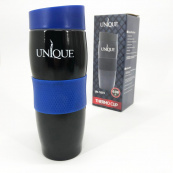 Термокухоль UNIQUE UN-1073 0.38 л, Термос з нержавіючої сталі металевий. Колір: синій. Зображення №13