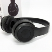 Бездротові навушники Bluetooth Wireless Headset P47 Black Гарнітура для ПК, телефону з мікрофоном. Зображення №3 Бездротові навушники Bluetooth Wireless Headset P47 Black Гарнітура для ПК, телефону з мікрофоном. Зображення №3