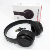 Бездротові навушники Bluetooth Wireless Headset P47 Black Гарнітура для ПК, телефону з мікрофоном. Зображення №11 Бездротові навушники Bluetooth Wireless Headset P47 Black Гарнітура для ПК, телефону з мікрофоном. Зображення №11