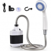 Душ акумуляторний туристичний портативний похідний мобільний душ Portable Outdoor Shower. Зображення №6