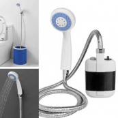 Душ акумуляторний туристичний портативний похідний мобільний душ Portable Outdoor Shower. Зображення №14