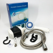 Душ акумуляторний туристичний портативний похідний мобільний душ Portable Outdoor Shower. Зображення №18