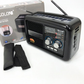 Радио приемник Golon RX-BT978S солнечная панель AUX 3.5mm, Радио приемник с встроенным аккумулятором. Изображение №4 Радио приемник Golon RX-BT978S солнечная панель AUX 3.5mm, Радио приемник с встроенным аккумулятором. Изображение №4