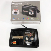 Радио приемник Golon RX-BT978S солнечная панель AUX 3.5mm, Радио приемник с встроенным аккумулятором. Изображение №10 Радио приемник Golon RX-BT978S солнечная панель AUX 3.5mm, Радио приемник с встроенным аккумулятором. Изображение №10