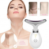 Апарат для мікрострумової терапії для ліфтингу обличчя та шиї ES-1081 мікрострумовий масажер. Зображення №3