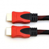 Кабель посилений 5м перехідник адаптер HDMI-HDMI тато-тато аудіо відео шнур в обмотці. Зображення №4