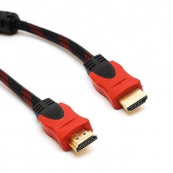 Кабель посилений 5м перехідник адаптер HDMI-HDMI тато-тато аудіо відео шнур в обмотці. Зображення №5