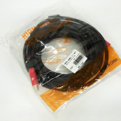 Кабель посилений 5м перехідник адаптер HDMI-HDMI тато-тато аудіо відео шнур в обмотці. Зображення №9