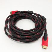 Кабель посилений 5м перехідник адаптер HDMI-HDMI тато-тато аудіо відео шнур в обмотці. Зображення №11