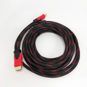 Кабель посилений 5м перехідник адаптер HDMI-HDMI тато-тато аудіо відео шнур в обмотці. Зображення №17