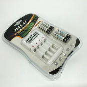 Зарядное устройство для аккумуляторов АА и ААА, Jiabao JB-212 + 4 аккумулятора ААА. Изображение №8