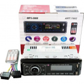 Автомагнітола MP3 3888 ISO 1DIN FM тюнер 4х50W сенсорний дисплей чорний, Bluetooth bluetooth магнітола. Зображення №7