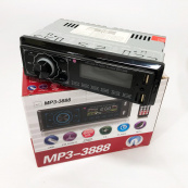 Автомагнітола MP3 3888 ISO 1DIN FM тюнер 4х50W сенсорний дисплей чорний, Bluetooth bluetooth магнітола. Зображення №11