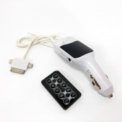 Автомобільний FM Трансмітер модулятор CM I19A SD/Usb, Фм трансмітер модулятор блютуз в прикурювач. Зображення №3