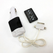 Автомобільний FM Трансмітер модулятор CM I19A SD/Usb, Фм трансмітер модулятор блютуз в прикурювач. Зображення №5