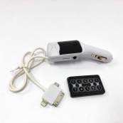 Автомобільний FM Трансмітер модулятор CM I19A SD/Usb, Фм трансмітер модулятор блютуз в прикурювач. Зображення №6