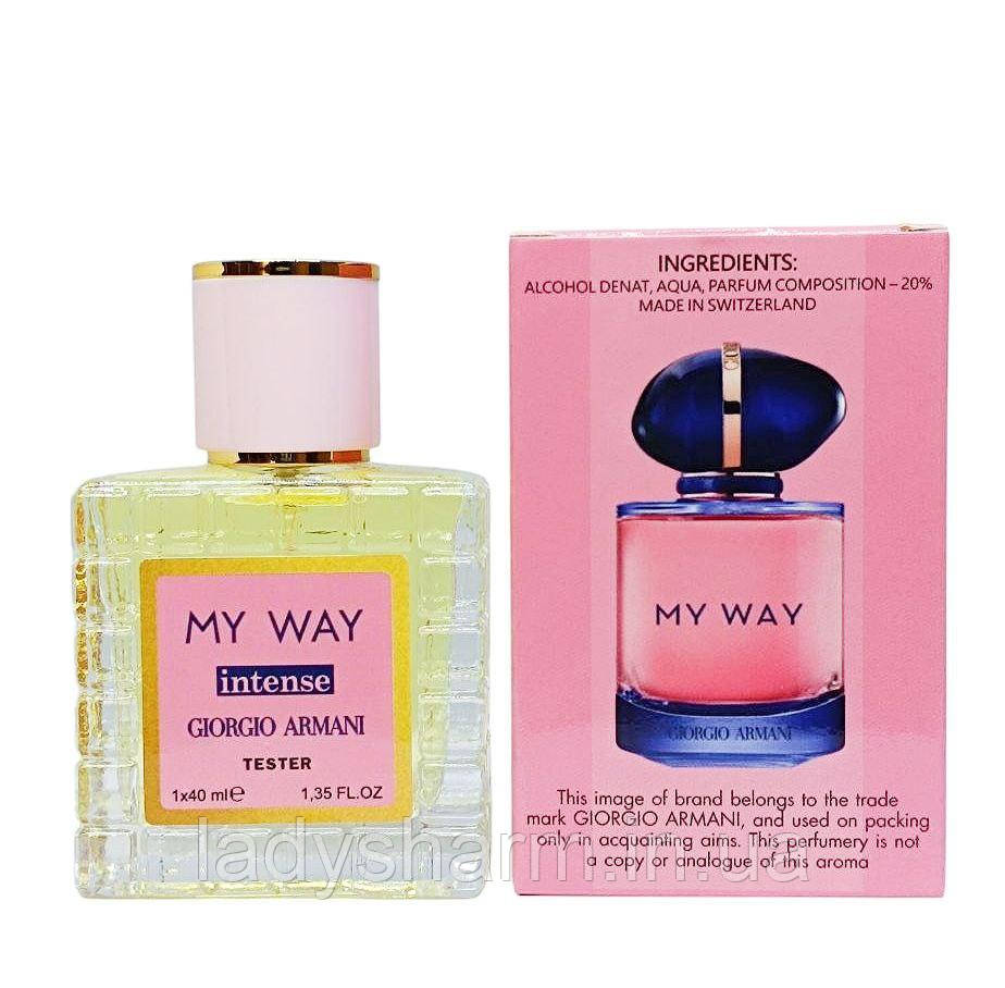Tester Giorgio Armani My Way Intense ( Май Вей Інтенс) 40 мл, жіночий Tester Giorgio Armani My Way Intense ( Май Вей Інтенс) 40 мл, жіночий