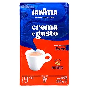 Кава мелена Lavazza Crema E Gusto Forte 250 г розвакумована Кава мелена Lavazza Crema E Gusto Forte 250 г розвакумована