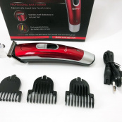 Машинка для стрижки волос Gemei GM-6046, Машинка для стрижки волос и бритья. Цвет: красный. Изображение №2 Машинка для стрижки волос Gemei GM-6046, Машинка для стрижки волос и бритья. Цвет: красный. Изображение №2