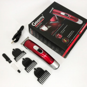 Машинка для стрижки волос Gemei GM-6046, Машинка для стрижки волос и бритья. Цвет: красный. Изображение №3 Машинка для стрижки волос Gemei GM-6046, Машинка для стрижки волос и бритья. Цвет: красный. Изображение №3