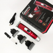 Машинка для стрижки волос Gemei GM-6046, Машинка для стрижки волос и бритья. Цвет: красный. Изображение №5 Машинка для стрижки волос Gemei GM-6046, Машинка для стрижки волос и бритья. Цвет: красный. Изображение №5