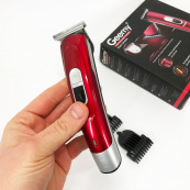 Машинка для стрижки волос Gemei GM-6046, Машинка для стрижки волос и бритья. Цвет: красный. Изображение №8 Машинка для стрижки волос Gemei GM-6046, Машинка для стрижки волос и бритья. Цвет: красный. Изображение №8