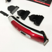 Машинка для стрижки волос Gemei GM-6046, Машинка для стрижки волос и бритья. Цвет: красный. Изображение №10 Машинка для стрижки волос Gemei GM-6046, Машинка для стрижки волос и бритья. Цвет: красный. Изображение №10