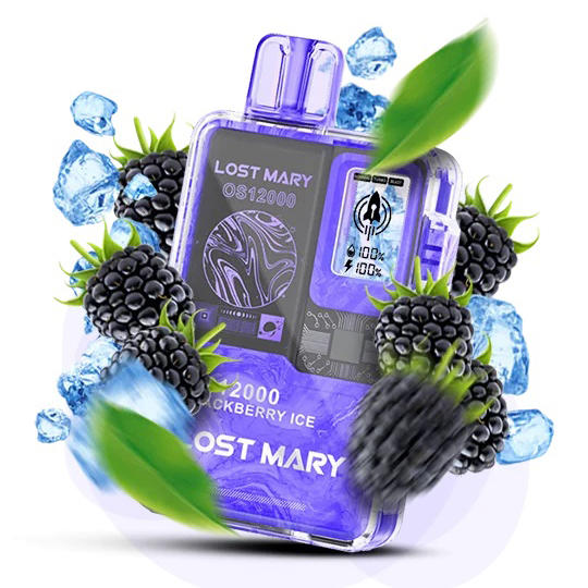 Lost Mary OS12000. Ожина (Blackberry Ice) Lost Mary OS12000. Ожина (Blackberry Ice)