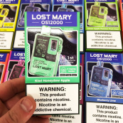 Lost Mary OS12000. Ківі Диня Яблуко (Kiwi Honeydew Apple). Зображення №2 Lost Mary OS12000. Ківі Диня Яблуко (Kiwi Honeydew Apple). Зображення №2