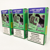 Lost Mary OS12000. Ківі Диня Яблуко (Kiwi Honeydew Apple). Зображення №4 Lost Mary OS12000. Ківі Диня Яблуко (Kiwi Honeydew Apple). Зображення №4