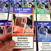 Lost Mary OS12000. Персик Манго (Peach Mango Ice). Зображення №2 Lost Mary OS12000. Персик Манго (Peach Mango Ice). Зображення №2