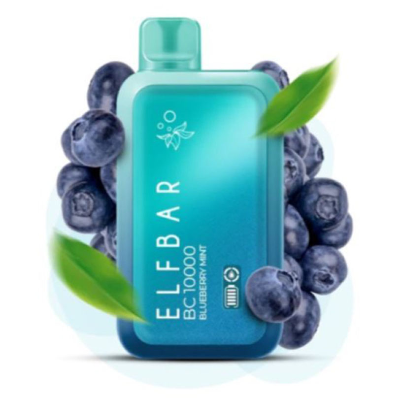 Elf Bar BC10000. Чорниця М'ята (Blueberry Mint) Elf Bar BC10000. Чорниця М'ята (Blueberry Mint)