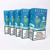 Elf Bar BC10000. Чорниця М'ята (Blueberry Mint). Зображення №2 Elf Bar BC10000. Чорниця М'ята (Blueberry Mint). Зображення №2