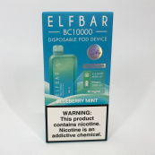 Elf Bar BC10000. Чорниця М'ята (Blueberry Mint). Зображення №5 Elf Bar BC10000. Чорниця М'ята (Blueberry Mint). Зображення №5