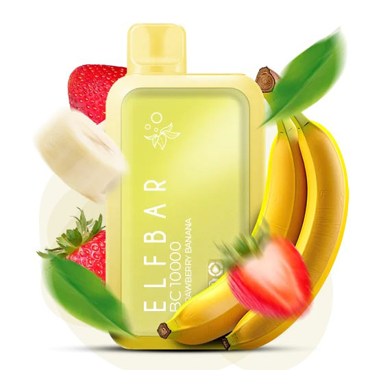 Elf Bar BC10000. Полуниця Банан (Strawberry Banana) Elf Bar BC10000. Полуниця Банан (Strawberry Banana)