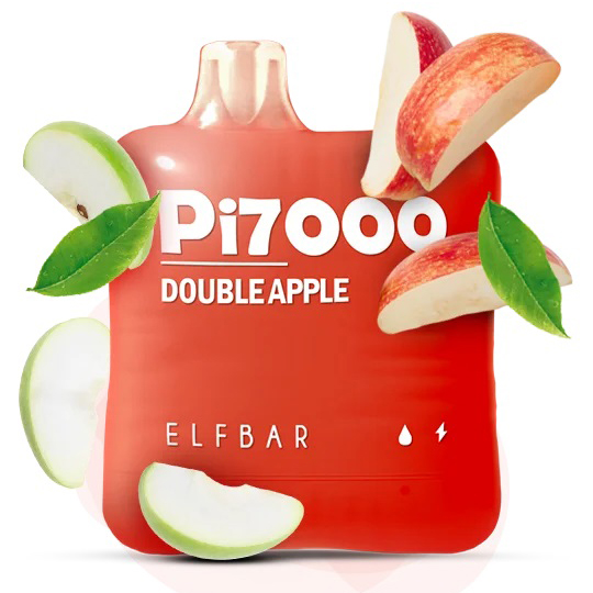 Elf Bar Pi7000. Яблуко (Double Apple) Elf Bar Pi7000. Яблуко (Double Apple)