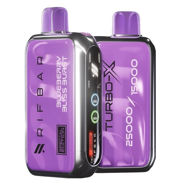 Rif Bar TURBO-X 25000. Чорниця (Blueberry Bliss Burst) Rif Bar TURBO-X 25000. Чорниця (Blueberry Bliss Burst)