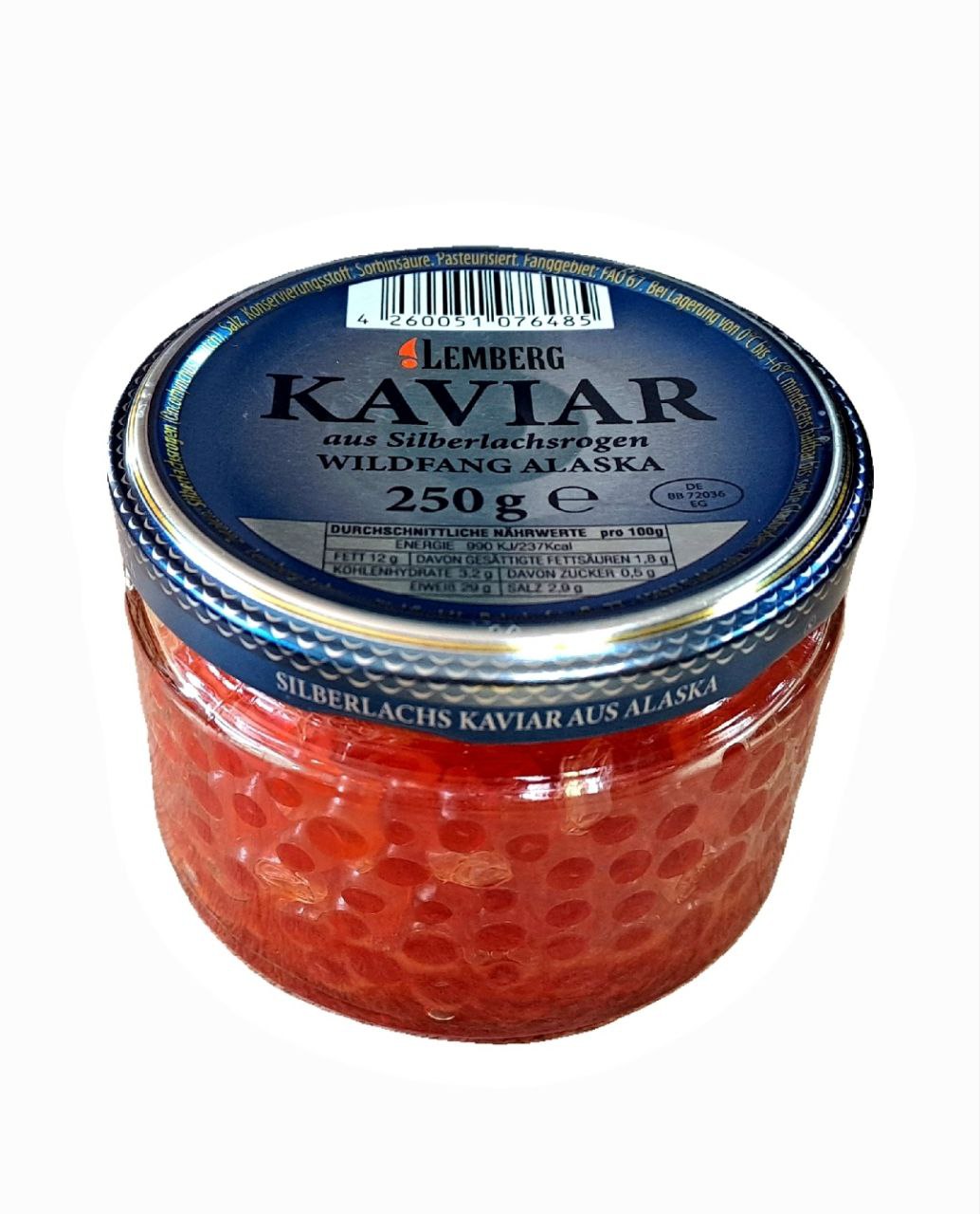 Ікра червона Кіжуч 250г Lemberg скло Ікра червона Кіжуч 250г Lemberg скло
