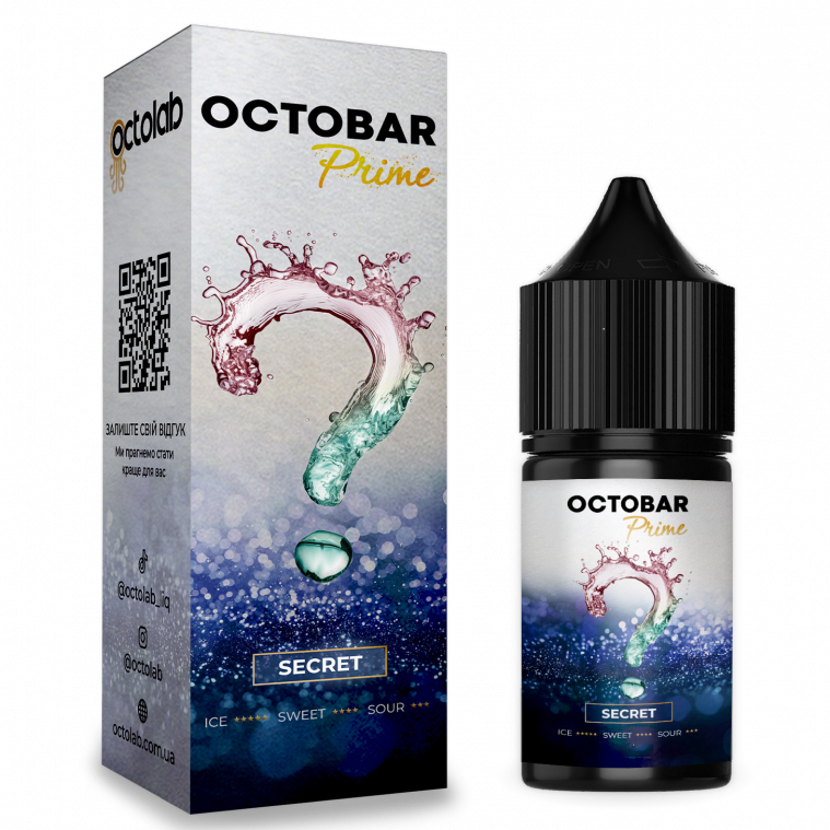 Набор для самозамеса Octobar Prime 30 мл. Секрет (Secret) Набор для самозамеса Octobar Prime 30 мл. Секрет (Secret)