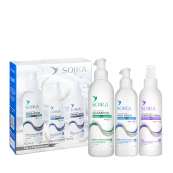 Набір для догляду за волоссям Soika 3 в 1: шампунь, бальзам, спрей-термозахист. Зображення №7