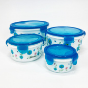 Набір пластикових судків UNIQUE UN-1512. Колір: блакитний. Зображення №6