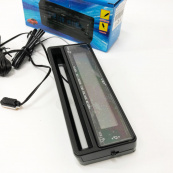 Автомобильные часы с термометром и вольтметром VST-7010V. Изображение №9