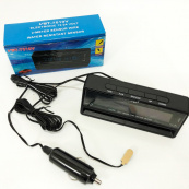 Автомобильные часы с термометром и вольтметром VST-7010V. Изображение №10