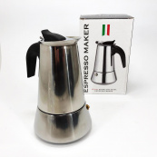 Кавоварка гейзерна Unique UN-1902 на 6 чашок 270 мл, Гейзерна кавоварка для електроплити. Зображення №8