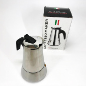 Кавоварка гейзерна Unique UN-1902 на 6 чашок 270 мл, Гейзерна кавоварка для електроплити. Зображення №9