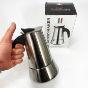 Кавоварка гейзерна Unique UN-1902 на 6 чашок 270 мл, Гейзерна кавоварка для електроплити. Зображення №10