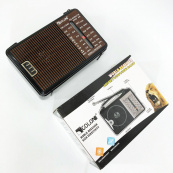 Радіоприймач GOLON RX-608 всехвильовий на батарейках + підтримка USB/microSD/MP3/WMA. Зображення №4