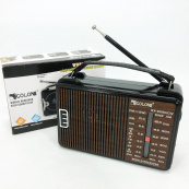 Радіоприймач GOLON RX-608 всехвильовий на батарейках + підтримка USB/microSD/MP3/WMA. Зображення №6