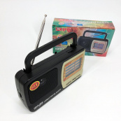 Радіоприймач KIPO KB-408 AC потужний радіо FM c usb живлення від батареї R20 або від мережі. Зображення №9